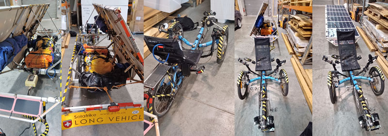 NZ: Solatrike is ready to be shipped to a new continent