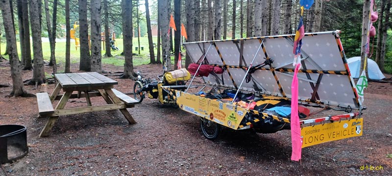 CA. Solatrike at the Camp Sugarloaf Provincial Park