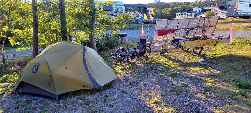CA. Solatrike at Pippy Park Camp, St.John's