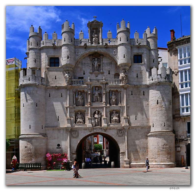 Burgos.Arco de Santa Maria