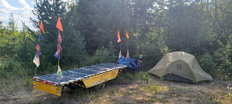CA.Solatrike in Mt.Begbie Campsite