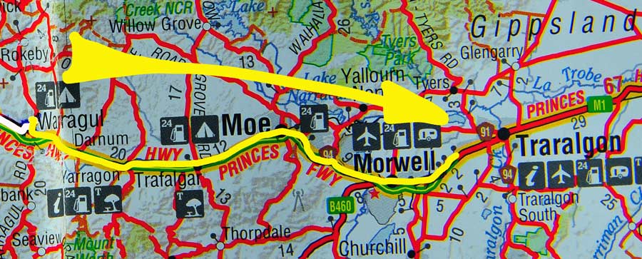 Tag 433: Warragul - Traralgon