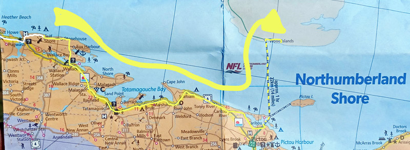 Map 117: Gulf Shore - Northumberland P.P.