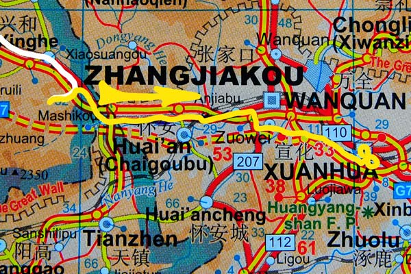 Tag 260:  Sancha Yushugou 三岔榆树沟 -  Xuanhua 宣化区
