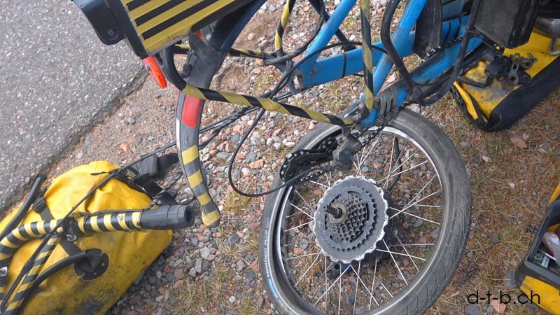 Flat tyre