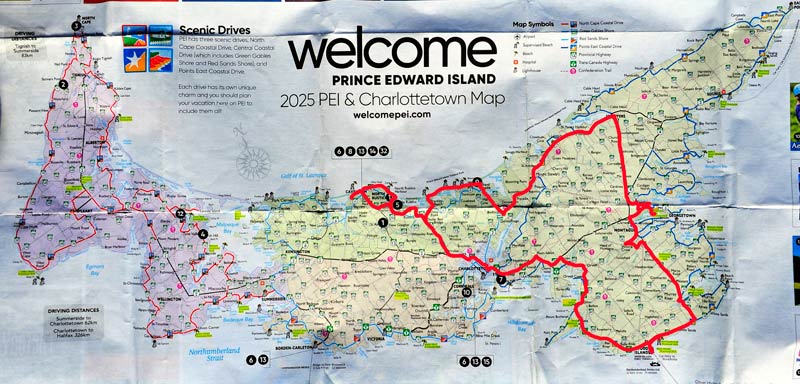 Map PEI