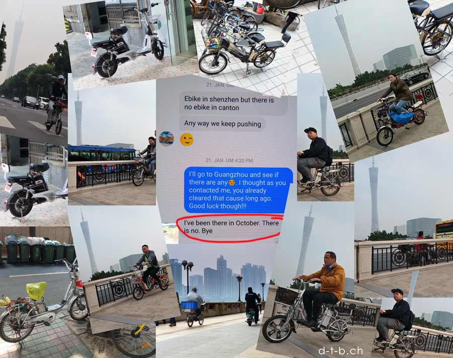 NO E-BIKES in Guangzhou!