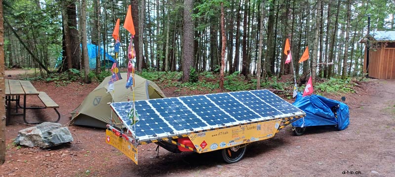 CA. Solatrike at Agwa Bay Camp