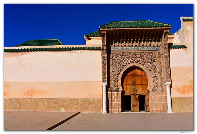 Meknès.Mausolée de Moulay Ismaïl