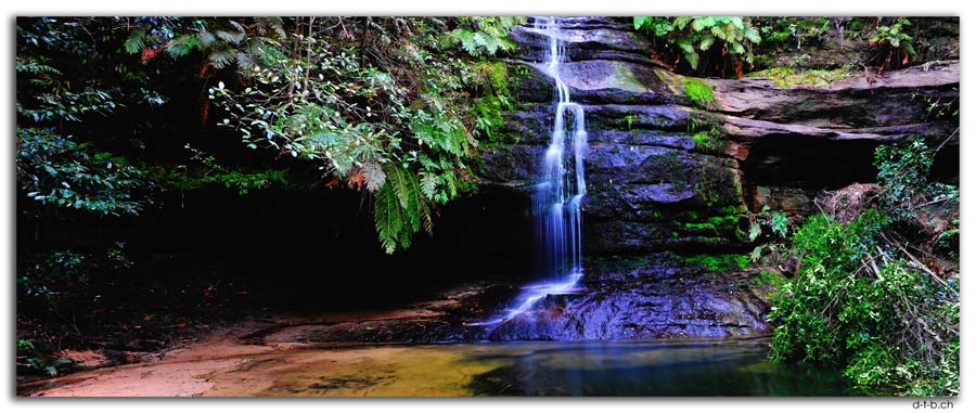 AU1726.Blue Mountains.Gordon Falls + Pool of Siloam