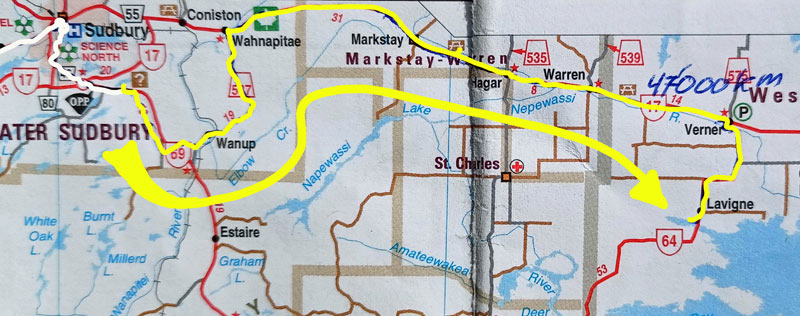 Map 91: Sudbury - Lavigne