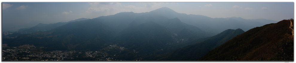 HK0127.Tai Mo Shan.panorama