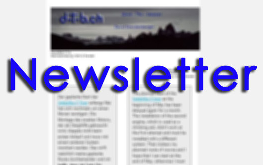Newsletter subscription
