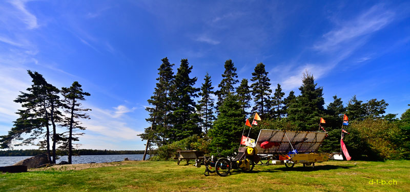 CA. Solatrike at Porters Lake P.P. Camp