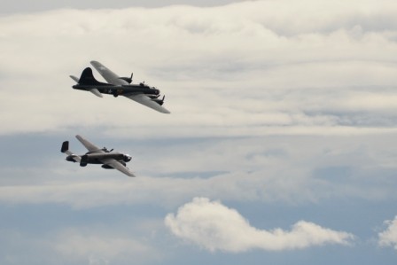 L090 B-17 Flying Fortress + B-25 Mitchell