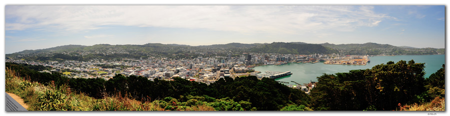 NZ0464.Wellington.Mt.Victoria panoramic view