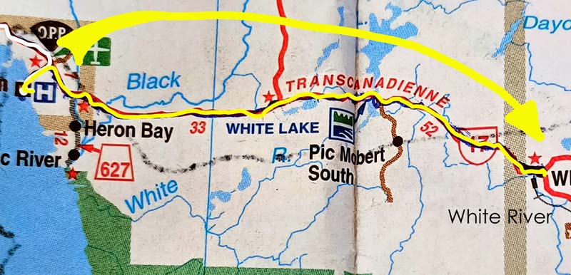Map 82: Marathon - White River