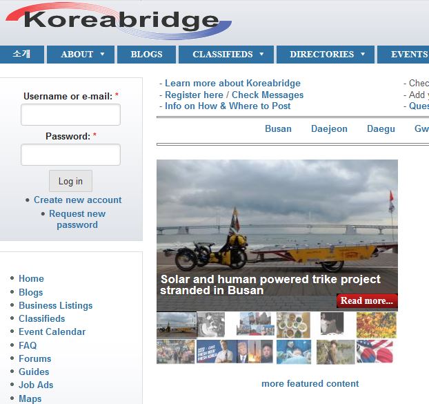 Article in Koreabridge
