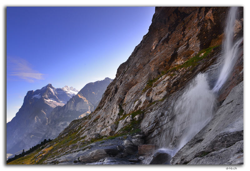 Wasserfall am Eiger