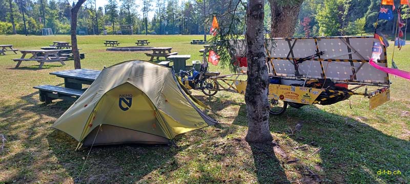 CA. Solatrike at the Camp in Amqui