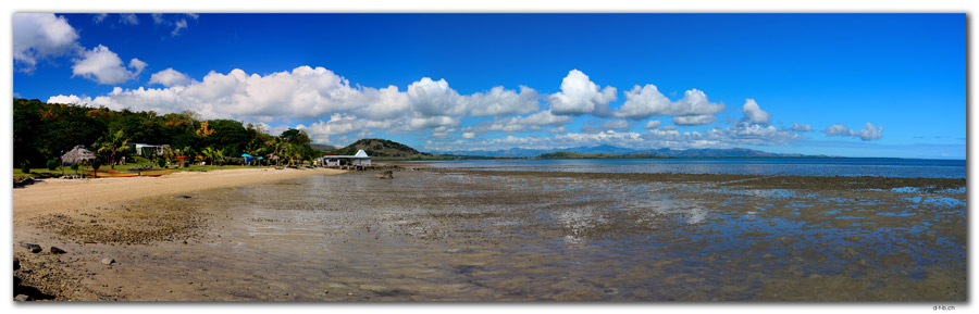 FJ0080.Vatia Beach at low tide