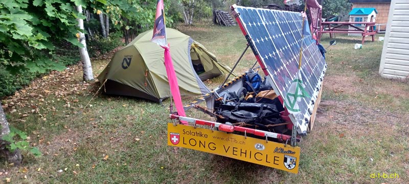 CA. Solatrike at host Denis in Saint Louis de Kent