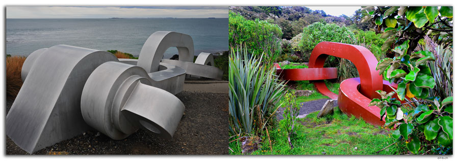NZ0887.Bluff and Stewart Island Chain Link sculpture