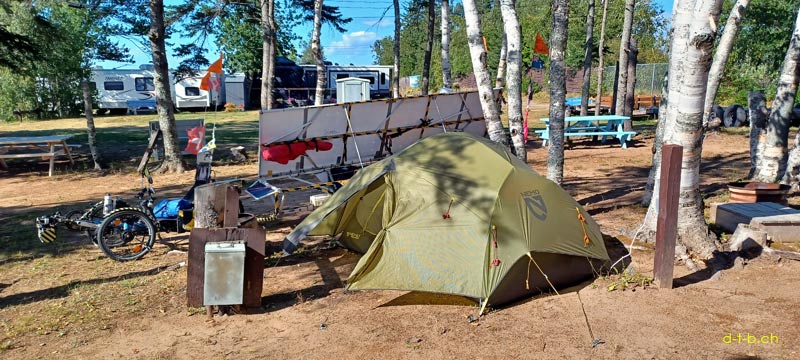 CA. Solatrike at Camp Ocean View in Robichaud