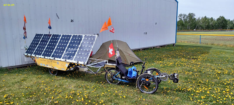 CA. Solatrike in Carlyle Camp