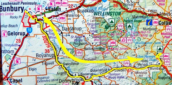 Tag 359: Bunbury - Glen Mervyn Dam