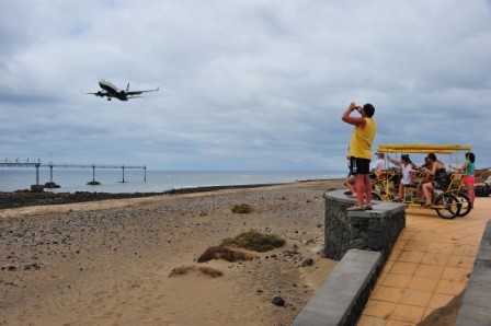 Spanien,Lanzarote, Planespotting