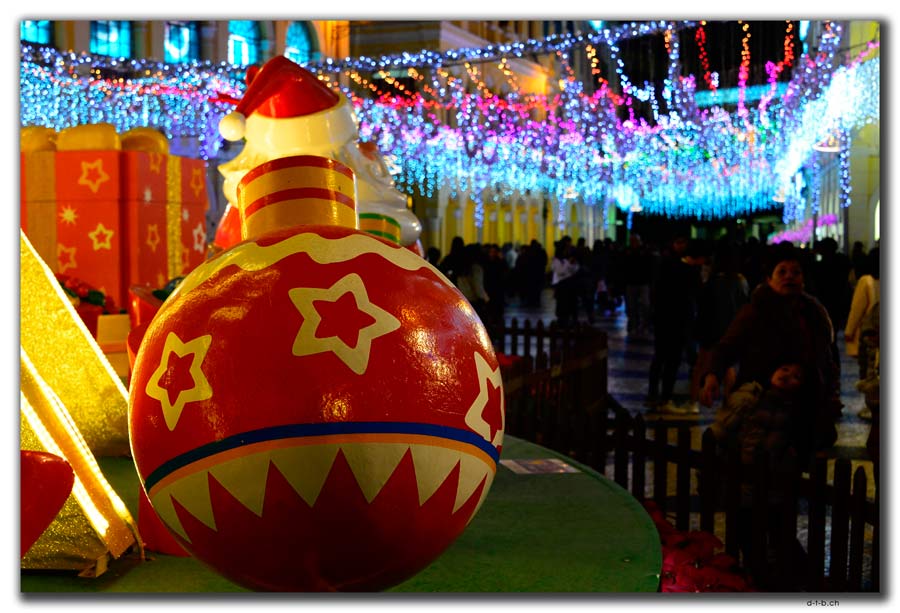 Christmasdecoration in Macau