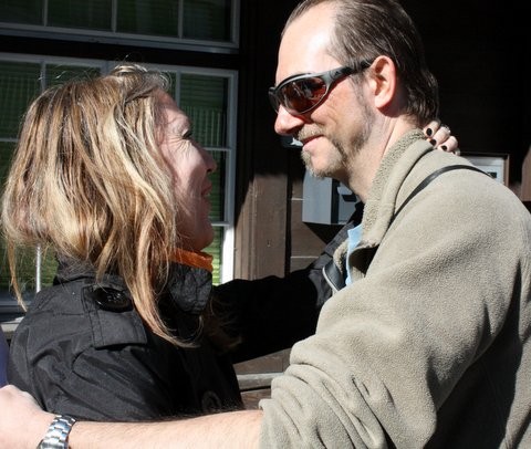 Silvia Schüpfer + David (Foto: Clair Southwell)