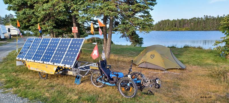 CA. Solatrike at Mountain View RV Park