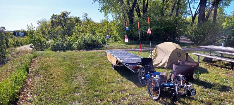 CA. Solatrike at Eastend Camp
