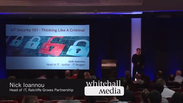 IoT Security 101 - Thinking Like A Criminal