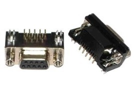 Conector DB-9 placa hembra Electronica Electronico Guatemala ElectronicaSMD