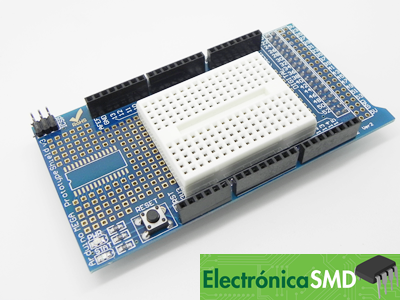 shield prototipo arduino mega guatemala