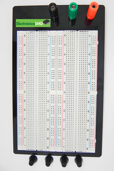 Interconectar Extinto Ambigüedad Protoboard - Electronica Guatemala SMD