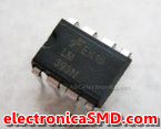 LM393N Comparador Diferencial Doble Cicuitos Integrados CI Electronica Electronico Guatemala ElectronicaSMD