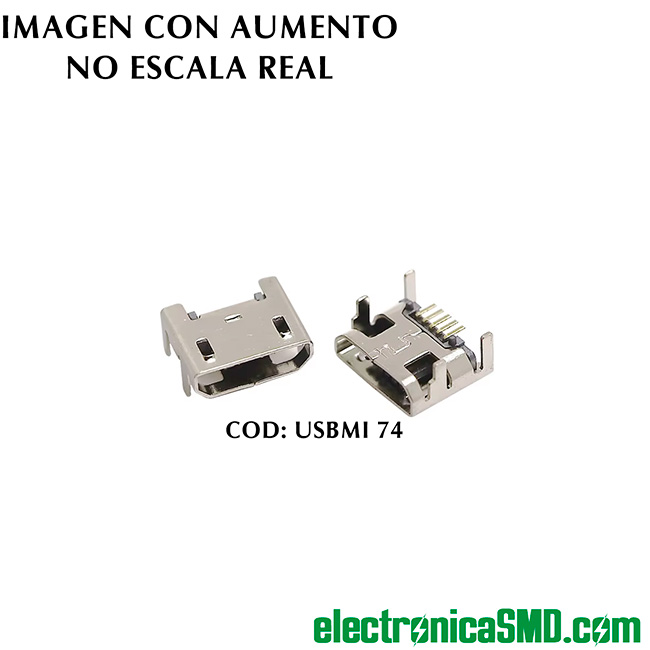 conector micro usb guatemala, conector puerto de carga micro usb 7.2mm, guatemala, conector usb