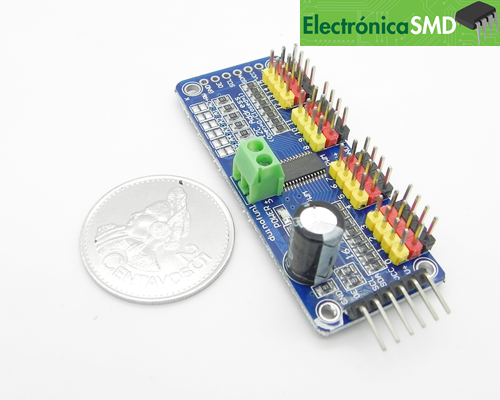 PCA9685, servo, guatemala, electronica, electronico, driver servo guatemala, servos, pca9685 guatemala