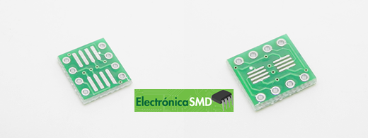 ElectronicaSMD Soic Guatemala Electronica Soic8pinesaDip. soic a dip, smd, circuito intregado