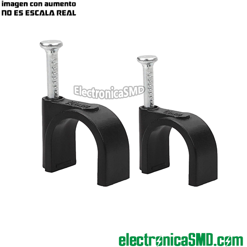 grapas para cable, clip para cable, grapa con clavo guatemala, electronica, electronico, grapas para cable utp guatemala, grapa para cable de red