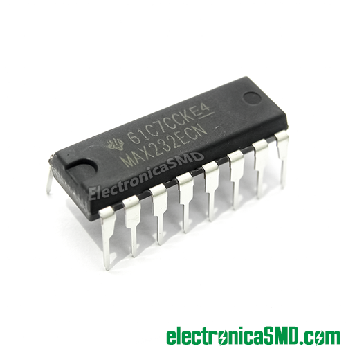 max232 guatemala, max232ecp, interfaz rs232 a ttl, rs232 circuito integrado, electronica, electronico