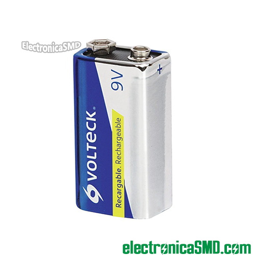 bateria 9v 250mah recargable guatemala volteck