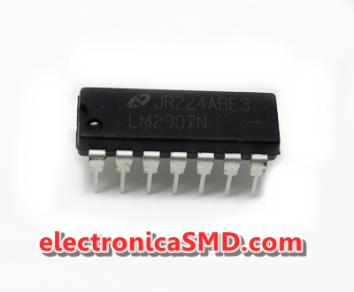 LM2907 Frequency to Voltage Converter Cicuitos Integrados CI Electronica Electronico Guatemala ElectronicaSMD