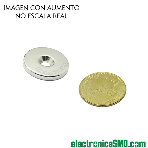 Applied Magnets® Imán de disco de neodimio de grado N48 de 3 x 1