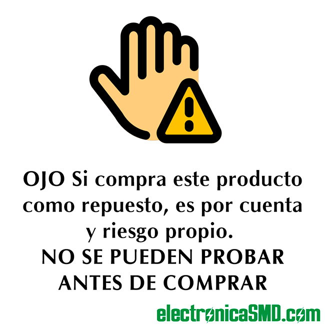 IGNORAN EL HECHO QUE NO SON PARA REPUESTO, ASI QUE OJO CON LAS MEDIDAS.