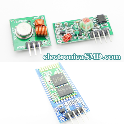 modulo rf, radio frecuencia, inalambrica, rf, ask, bluetooth, arduino, guatemala, electronica, electronico